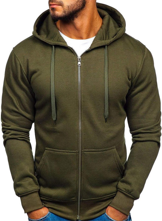 MSR CLOTHING ARTICLE 5708 Men's Cotton Long Sleeve  Shirt Slim Fit V-Neck Ribbed Top